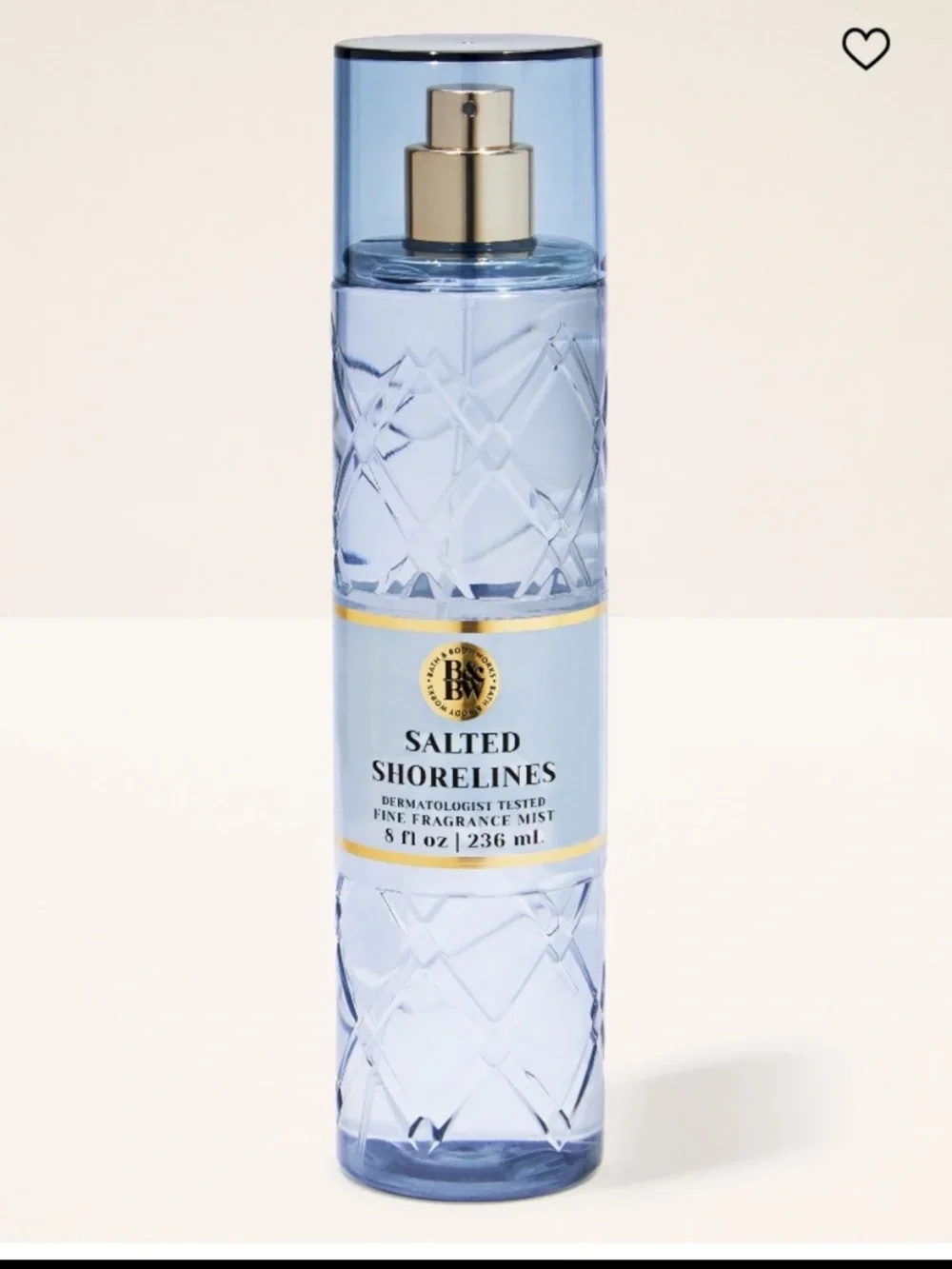 2/$20, “SALTED SHORELINES” by B&BW, Fine Fragrance Mist, 8 fl oz / 236 mL, NWT